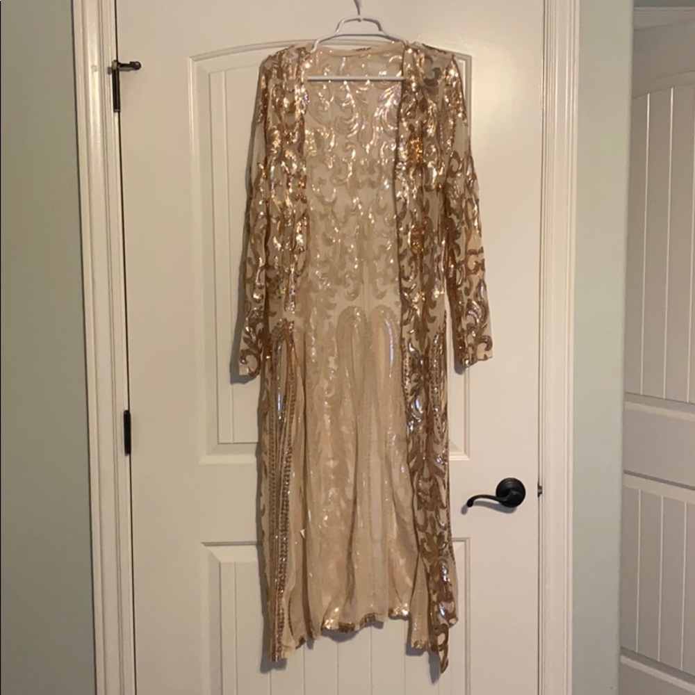 Sequins duster